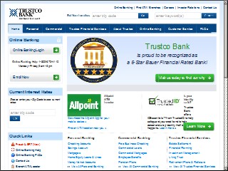 Web site https://www.trustcobank.com/&opi=79508299, Trustco Bank